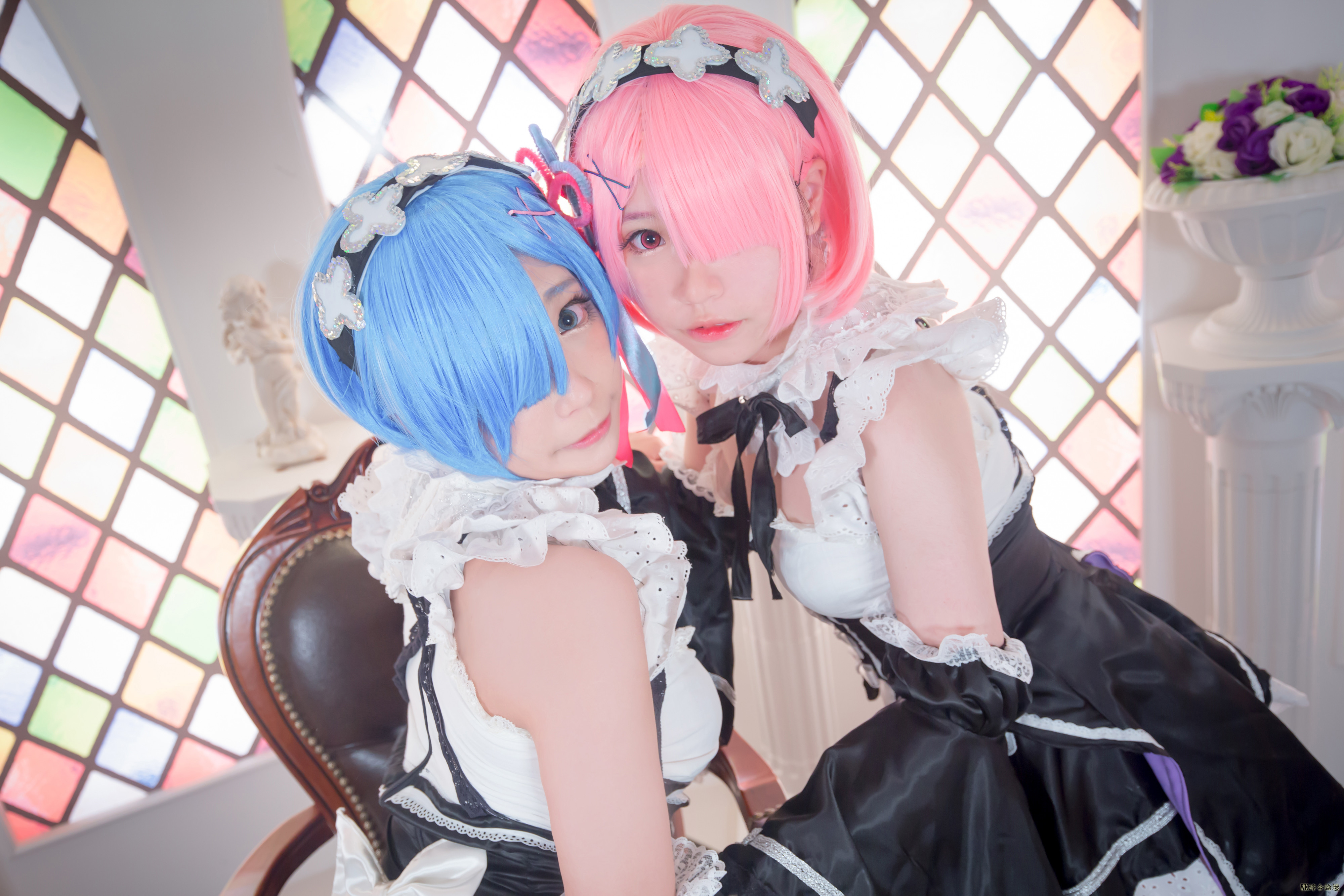 [Re：从零开始的异世界生活] {雷姆, 拉姆} REM &amp; RAM #001 [by Yuimeow, kitty][2016-.jpg